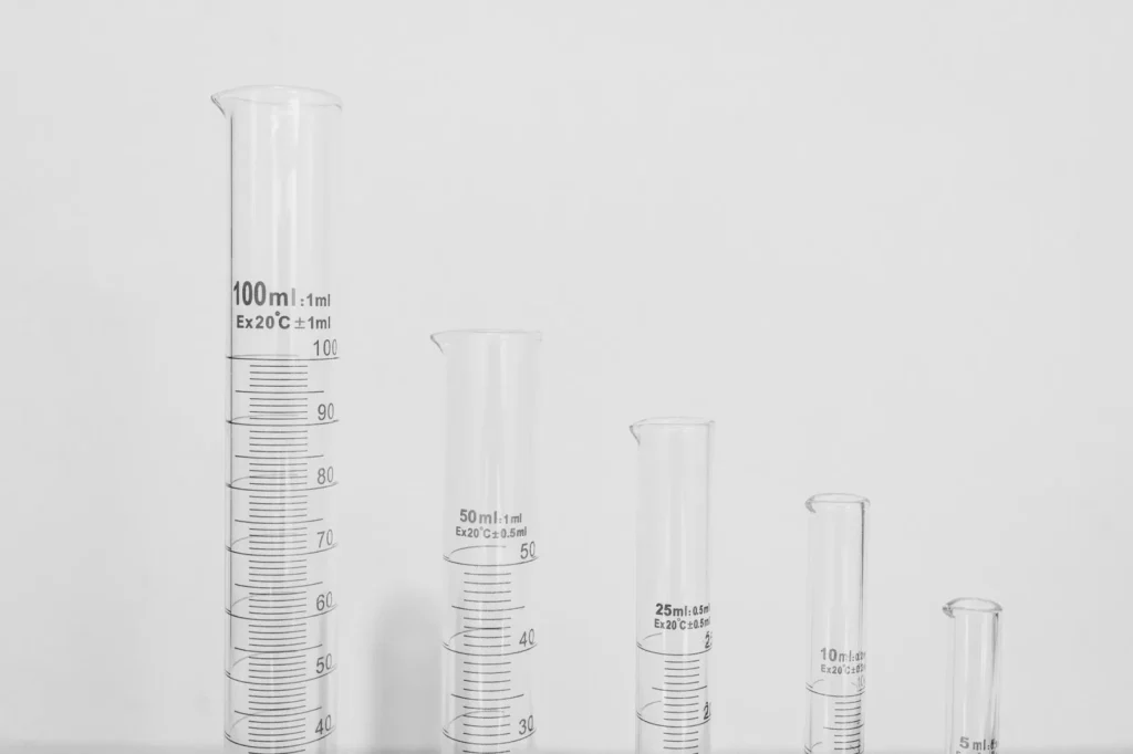 A hygrometer sealed in a container with damp salt for a home calibration test